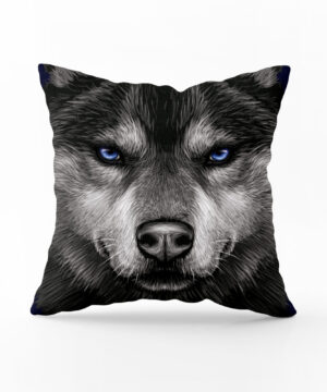 Polštář Sibiřský husky | Kolekce Zvířata | ElitniRebel.cz