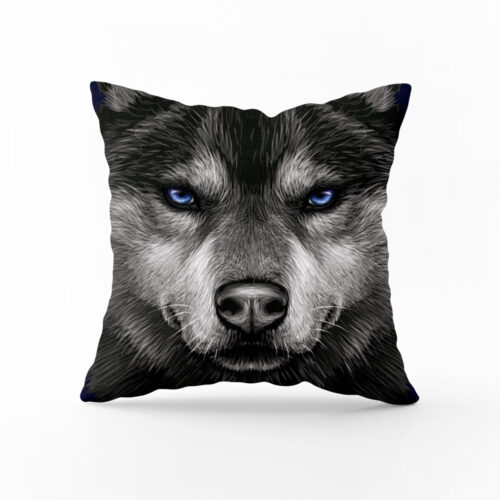 Polštář Sibiřský husky | Kolekce Zvířata | ElitniRebel.cz