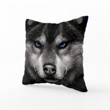 Polštář Sibiřský husky | Kolekce Zvířata | ElitniRebel.cz