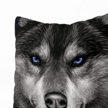 Polštář Sibiřský husky | Kolekce Zvířata | ElitniRebel.cz