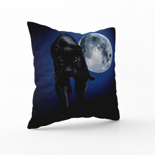 Polštář Černý panter | Kolekce Zvířata | ElitniRebel.cz