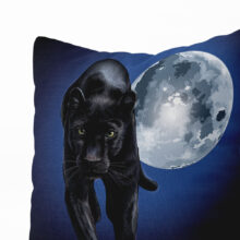 Polštář Černý panter | Kolekce Zvířata | ElitniRebel.cz