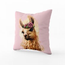 Polštář Lama | Kolekce Zvířata | ElitniRebel.cz