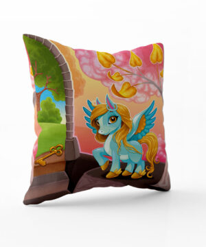 Polštář Baby Pegasus Gold | Kolekce Dětská | ElitniRebel.cz