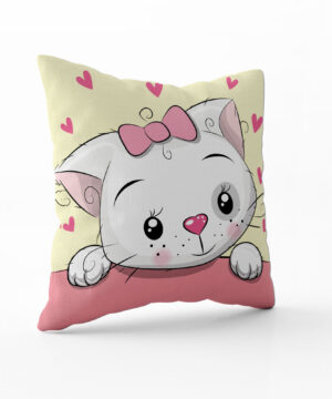 Polštář Kočička | Kolekce Dětská | ElitniRebel.cz