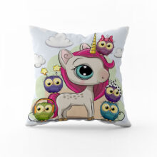 Polštář Jednorožec a sovičky | Kolekce Dětská | ElitniRebel.cz