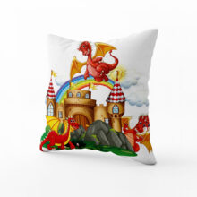 Polštář Draci a království | Kolekce Dětská | ElitniRebel.cz