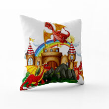 Polštář Draci a království | Kolekce Dětská | ElitniRebel.cz