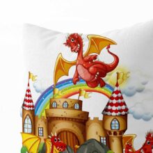 Polštář Draci a království | Kolekce Dětská | ElitniRebel.cz