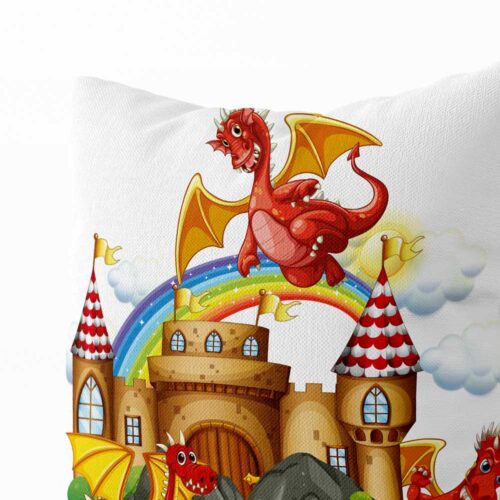 Polštář Draci a království | Kolekce Dětská | ElitniRebel.cz