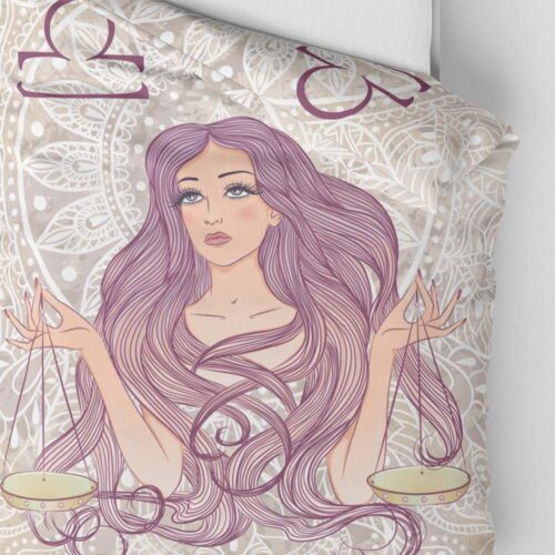 Povlečení přikrývka Váhy | Kolekce Znamení | ElitniRebel.cz