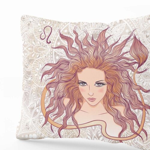 Povlak na polštář Lev | Kolekce Znamení | ElitniRebel.cz