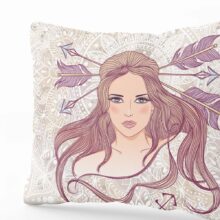 Povlak na polštář Střelec | Kolekce Znamení | ElitniRebel.cz