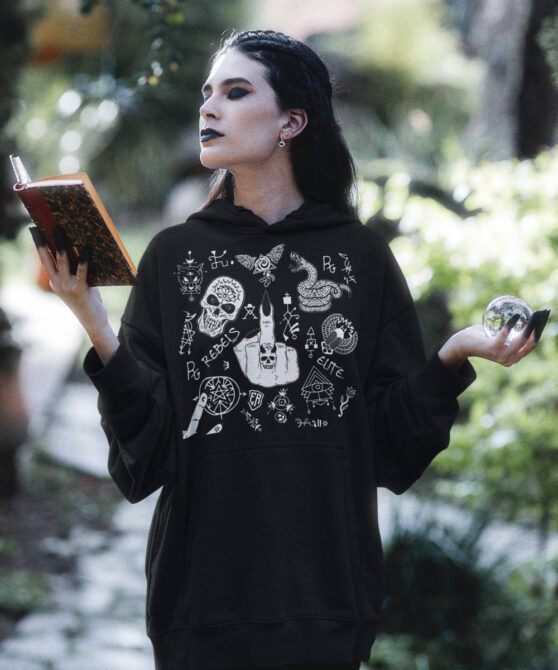 Dámská mikina Witch Craft | Kolekce Dark | ElitniRebel.cz