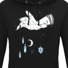 Dámská mikina Lines of Destiny | Kolekce Dark | ElitniRebel.cz