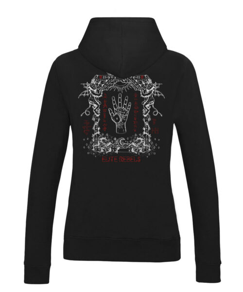 Dámská mikina Lines of Destiny | Kolekce Dark | ElitniRebel.cz