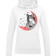 Dámská mikina Red Moon Shaman | Kolekce Dark | ElitniRebel.cz