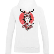 Dámská mikina Red Moon Shaman | Kolekce Dark | ElitniRebel.cz