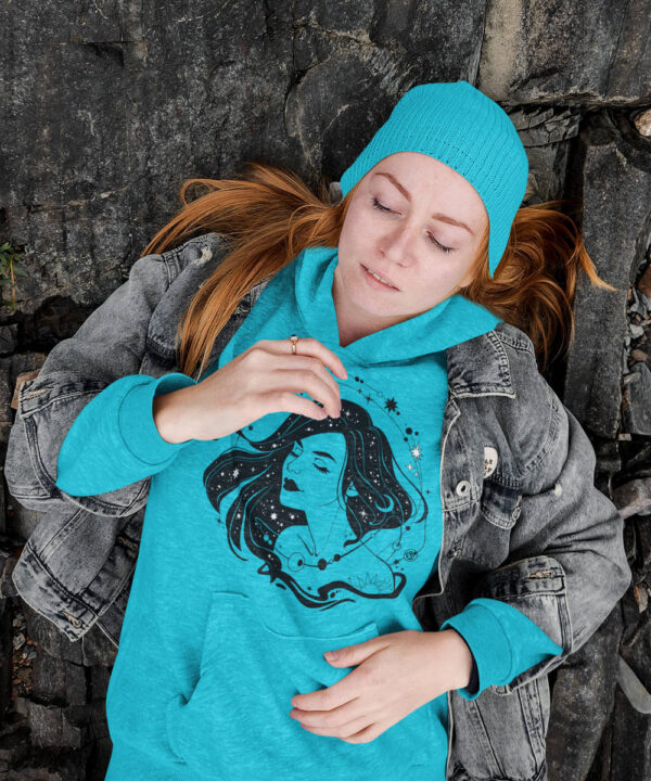 Dámská mikina Cosmic Energy | Kolekce Dark | ElitniRebel.cz