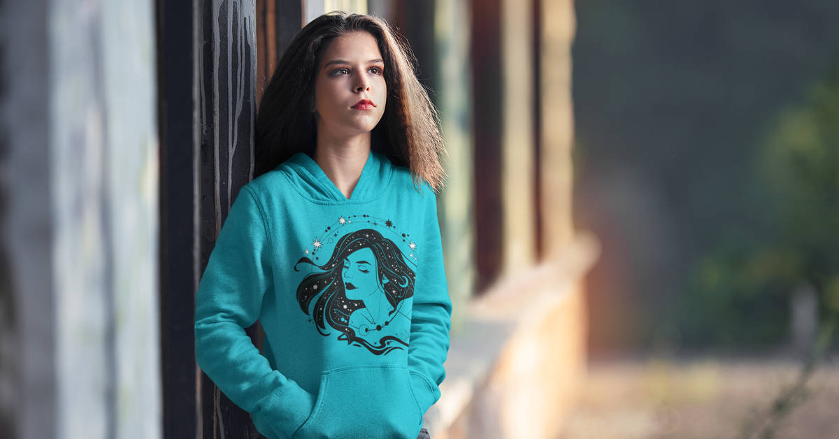 Dámská mikina Cosmic Energy | Kolekce Dark | ElitniRebel.cz