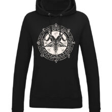 Dámská mikina The Arrival Of Baphomet | Kolekce Dark | ElitniRebel.cz