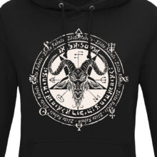 Dámská mikina The Arrival Of Baphomet | Kolekce Dark | ElitniRebel.cz