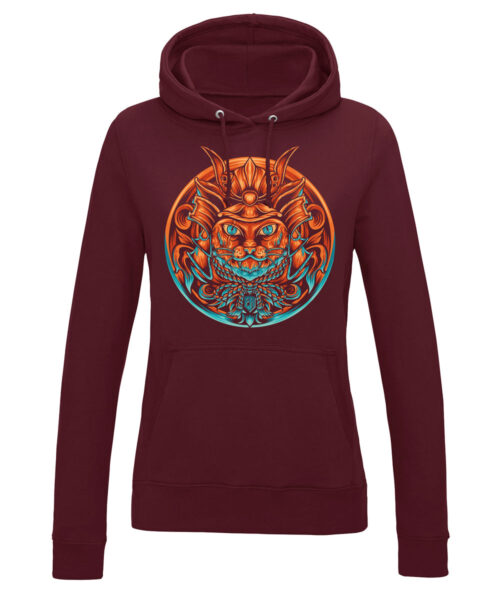 Dámská mikina Cat Samurai | Kolekce Magic | ElitniRebel.cz
