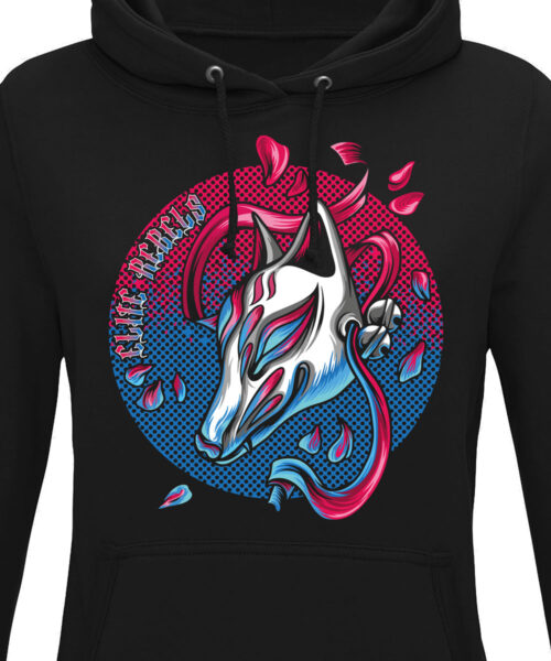 Dámská mikina Kitsune Mask | Kolekce Magic | ElitniRebel.cz