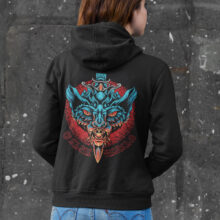Dámská mikina Devil Bat | Kolekce Magic | ElitniRebel.cz