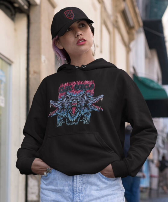 Dámská mikina Cerberus | Kolekce Magic | ElitniRebel.cz