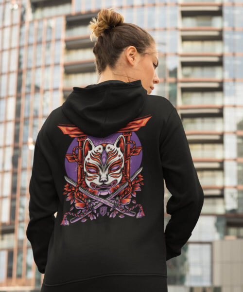 Dámská mikina Inari Shrine | Kolekce Magic | ElitniRebel.cz