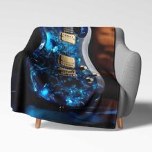 Deka Kytara Blue Crystal: Elegance a křišťál v jednom!