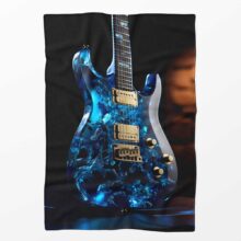 Deka Kytara Blue Crystal: Elegance a křišťál v jednom!