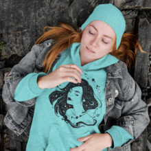 Dámská mikina Cosmic Energy | Kolekce Dark | ElitniRebel.cz