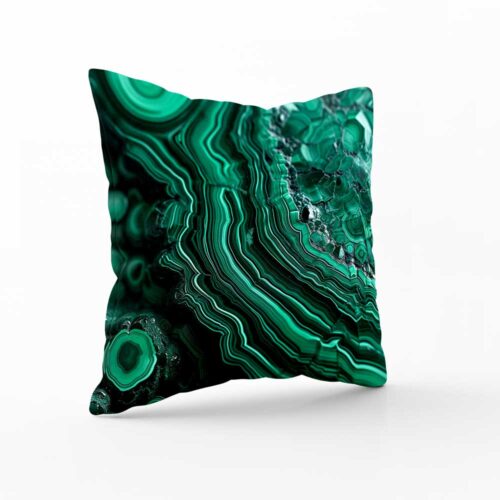 Dekorační polštář | Malachit | ElitniRebel.cz