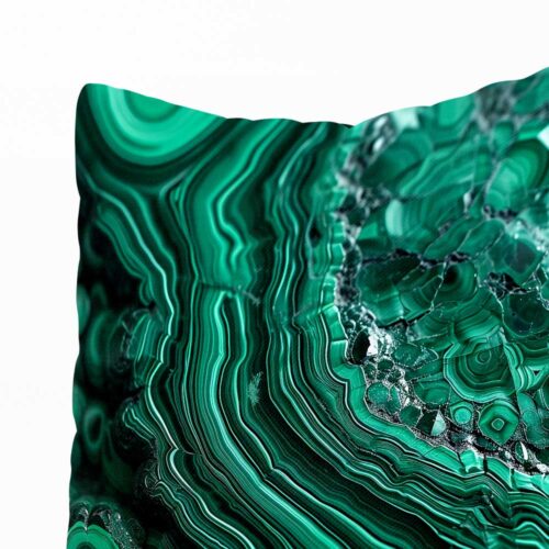 Dekorační polštář | Malachit | ElitniRebel.cz