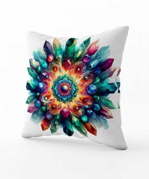 Polštář Mandala z magických krystalů | ElitniRebel.cz