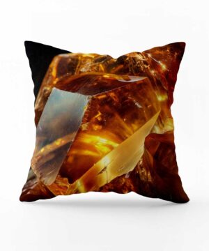 Dekorační polštář | Topaz Orange | ElitniRebel.cz