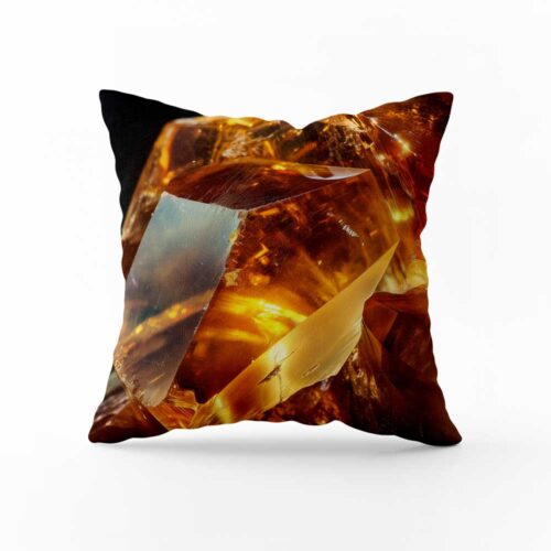 Dekorační polštář | Topaz Orange | ElitniRebel.cz