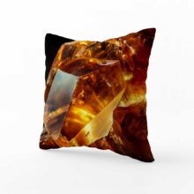 Dekorační polštář | Topaz Orange | ElitniRebel.cz