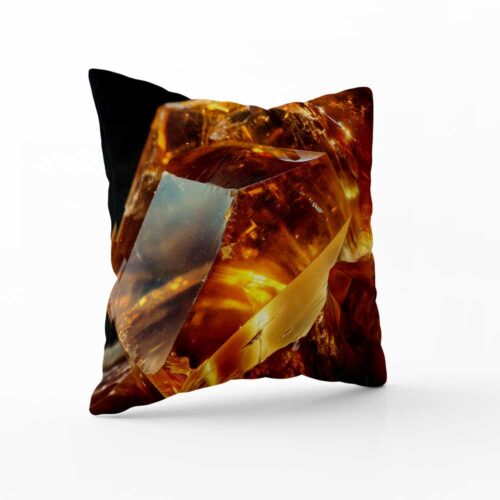 Dekorační polštář | Topaz Orange | ElitniRebel.cz