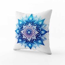 Polštář Modrá Mandala | Kolekce Ornamenty | ElitniRebel.cz