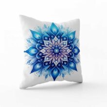 Polštář Modrá Mandala | Kolekce Ornamenty | ElitniRebel.cz