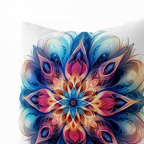 Polštář Mystická Mandala | Kolekce Ornamenty | ElitniRebel.cz