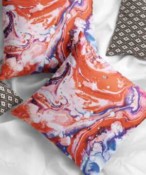 Luxusní dekorační polštář Curiosity Art: Proubouzí zájem