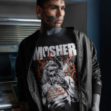 Pánské metalové tričko Mosher Pete Flamin’ Anger