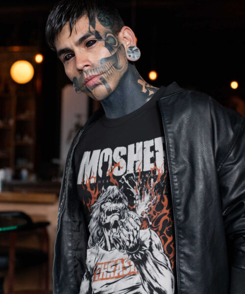 Pánské metalové tričko Mosher Pete Flamin’ Anger