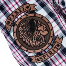 Pánská košile Rebel Spirit kostka Indians