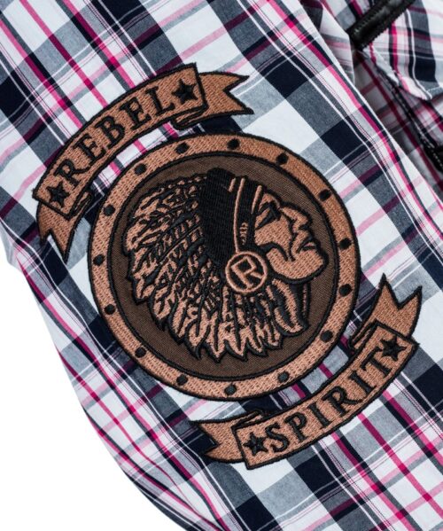Pánská košile Rebel Spirit kostka Indians