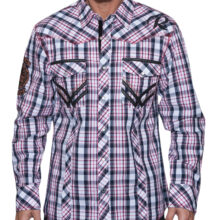 Pánská košile Rebel Spirit kostka Indians